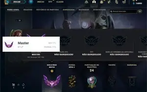 Conta Mestre com 26 Champs e 3 Skins ( 87 PDL )