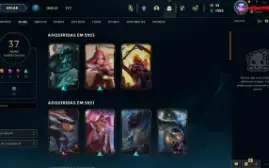 Conta Lol Smurf, 37 Skins, 2015, Full Acesso