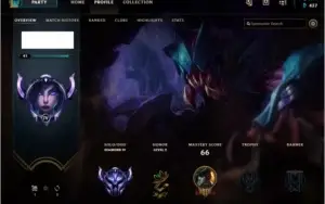 Conta League Of Legends / Diamante 4