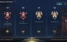 Conta Wild Rift - 305 Skins - Desafiante/Lenda
