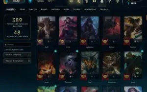 Fullacesso - Conta De 2020 - 44 Skins - Level 263 - 152 Camp