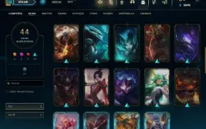 Fullacesso - Conta De 2020 - 44 Skins - Level 263 - 152 Camp
