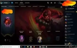 conta de lol muito top
