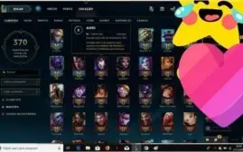 conta de lol muito top