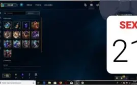 conta de lol muito top