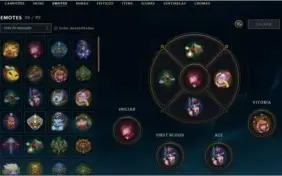 Conta de LOL D4 - S7 - 91 Champions - 115 Skins