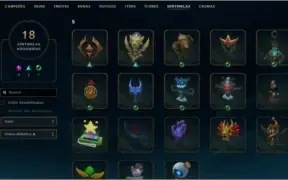 Conta de LOL D4 - S7 - 91 Champions - 115 Skins