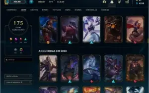 Continha de lolzinho