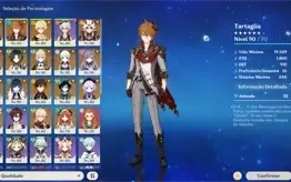 Conta Genshin com benção + garantido