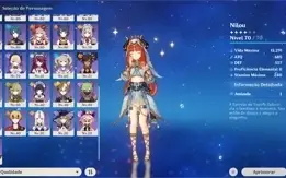 Conta Genshin com benção + garantido