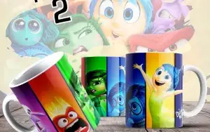 Sublimação Divertidamente 2 - Canecas Exclusivas