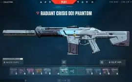 Conta Valorant D3, faca RGX11Z, vandal ARAXYS, phantom CRISI