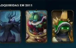 PROMOÇÃO Conta BETA LoL Skins raríssimas Corki Ovni.