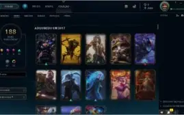 Conta LOL, Todos os Champion, 188 Skins, Elo Atual: Daimond5