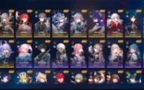 Conta STAR RAIL  com 9 PERSONAGENS 5*fu xuan/lynx/seele/wolf