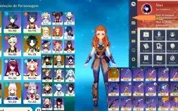 GENSHIN IMPACT CONTA COM RAIDEN,XIAO,WANDERER,ZHONGLI,KOKOMI