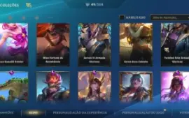 Conta Wild Rift 49 Skins