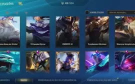 Conta Wild Rift 49 Skins