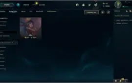 conta league of legends