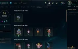 conta league of legends