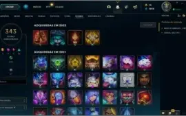 conta league of legends