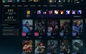 Unranked com 85 Champs e 50 Skins ( JG / ADC )