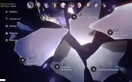 Honkai: Star Rail - Seele C1 + Arma Na Noite + Bailu + Welt