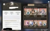 Conta honkai star rail lvl65