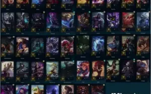 Conta LV. 58 / 47 Champs / 27 Skins / Diamante 4