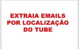 Extrator de Emails e Telefones Públicos do Tube - Lic. Anual
