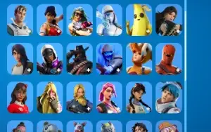 Fortnite 96 skin + acesso ao email e troca de email liberada
