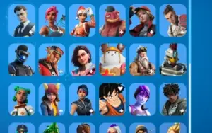 Fortnite 96 skin + acesso ao email e troca de email liberada