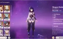Conata Genshin (Serve NA) - AR 58, com 9 personagens 5* e ++