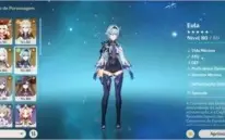Conata Genshin (Serve NA) - AR 58, com 9 personagens 5* e ++