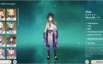 Conata Genshin (Serve NA) - AR 58, com 9 personagens 5* e ++