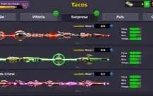 Conta 8ball pool levei 144  12 tacos lendário