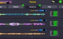 Conta 8ball pool levei 144  12 tacos lendário