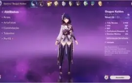 AR 41 KLEE GANYU SHOGUN RAIDEN 5* (NA)