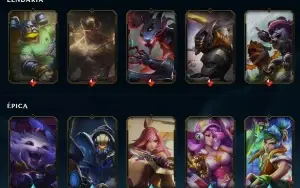 Conta League of Legends Full Acesso - 127 Champs e 46 Skins