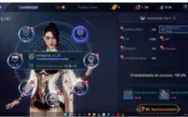 Conta mir4 lvl 75 87k MAGA SA84
