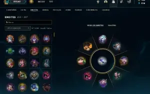 Conta do league of legends, Valorant e Mobile com skins