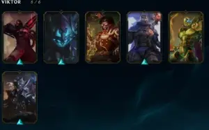 conta mono viktor only maestria todas as skins master 3 anos