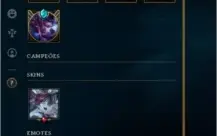 Conta LeagueOfLegends 62Champs+17Skins