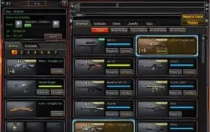Conta Crossfire 4 Vips (m4-cyb/ak-drag./kukri drag./Viboras)