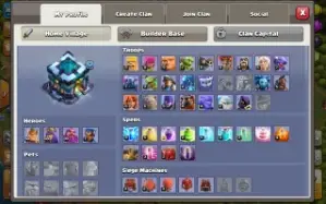 CV 13 / 1800 gemas / 6 construtores / 7 skins