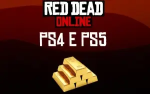 Upagem red dead online para PS4 e PS5