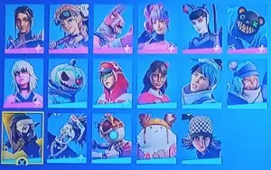 Conta fortnite com varias skins