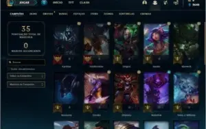 Conta platina 4 com 30 champs e 2 skins SEM EMAIL VERIFICADO