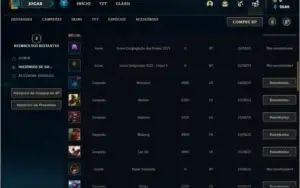 Conta platina 4 com 30 champs e 2 skins SEM EMAIL VERIFICADO