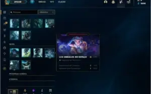 Conta platina 4 com 30 champs e 2 skins SEM EMAIL VERIFICADO